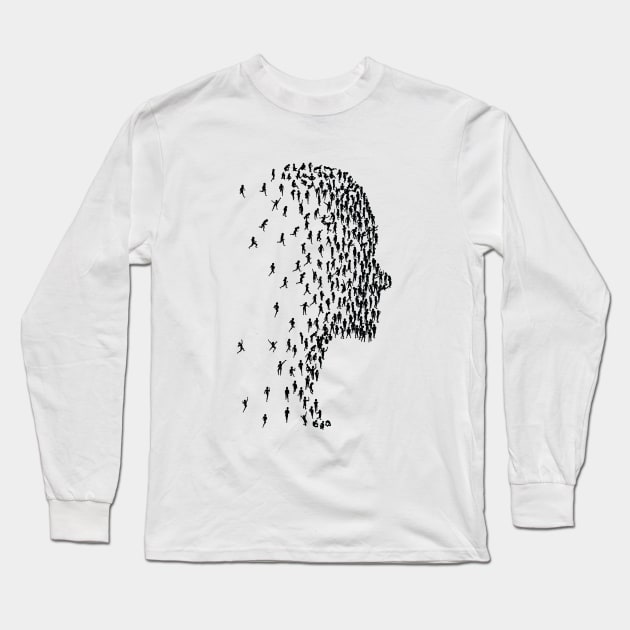 Occupy Collective Conscience Long Sleeve T-Shirt by zomboy